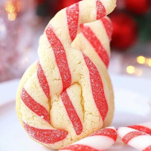 Candy Cane Cookies