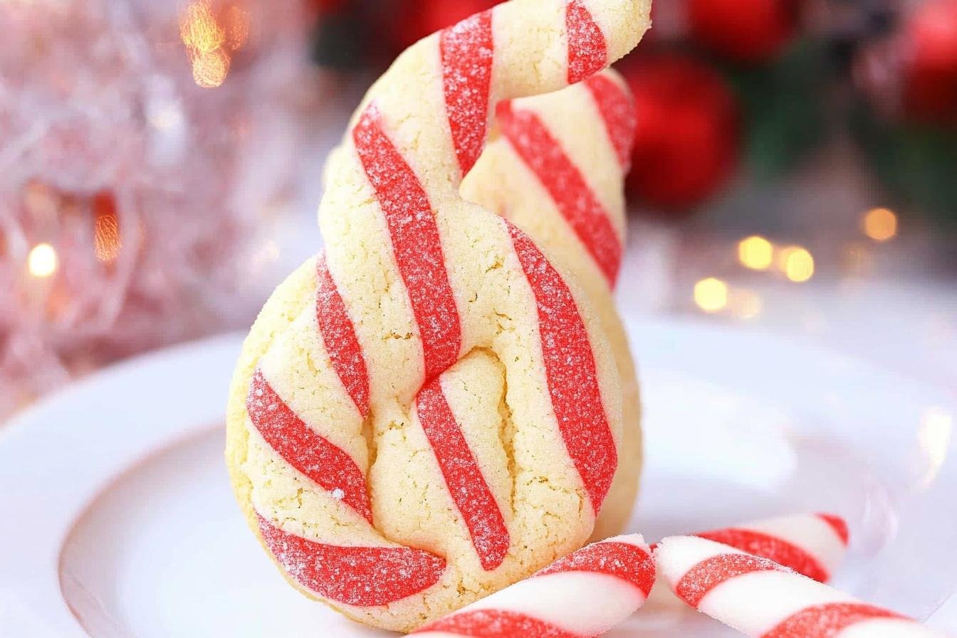Candy Cane Cookies