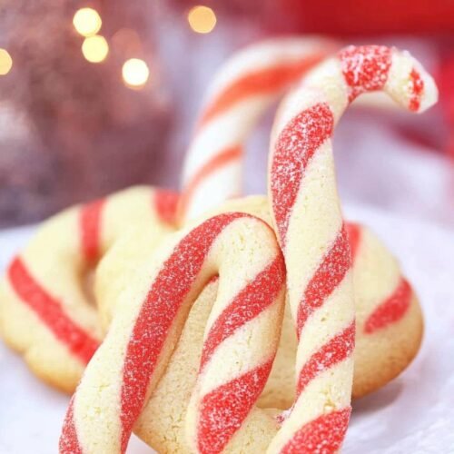 Candy Cane Cookies