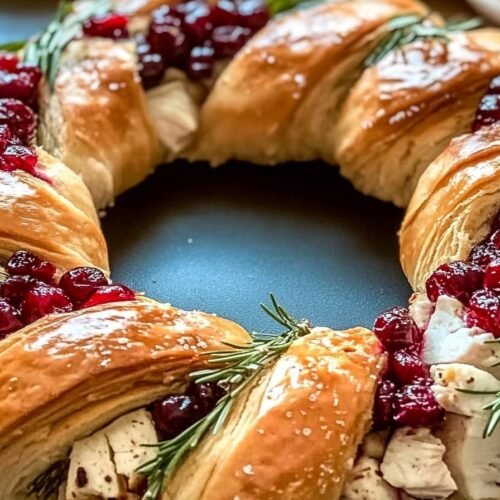 Turkey Cranberry Wreath Recipe