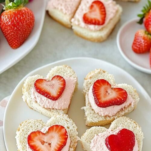 Strawberry Tea Sandwiches
