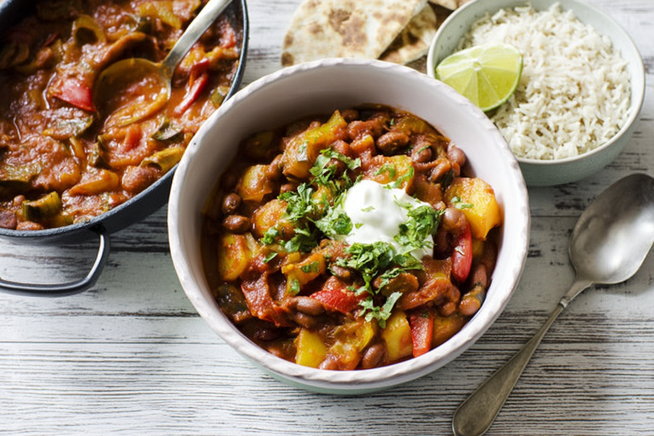 Easy Mexican bean stew