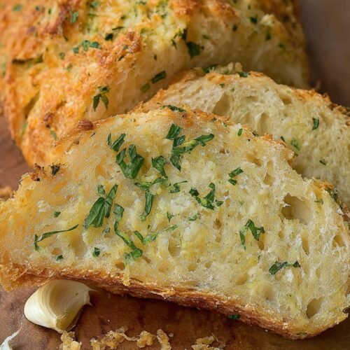 Artisan Garlic Parmesan Bread