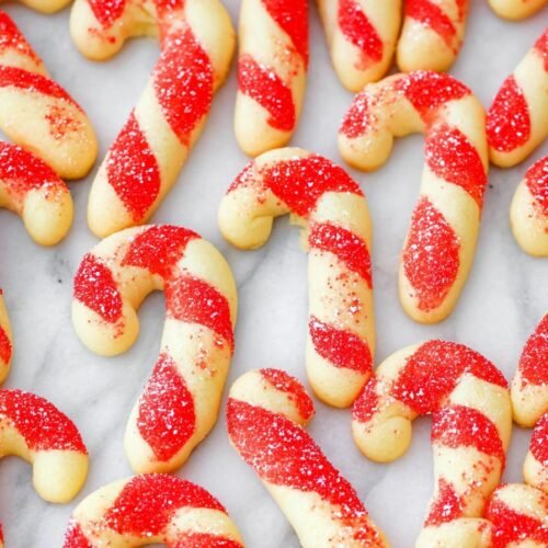 Candy Cane Cookies