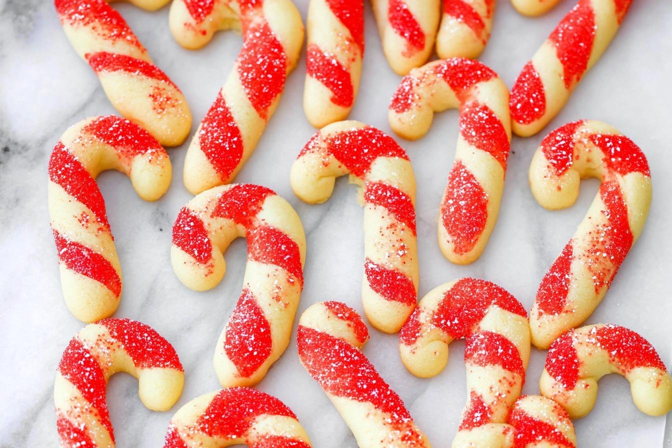 Candy Cane Cookies