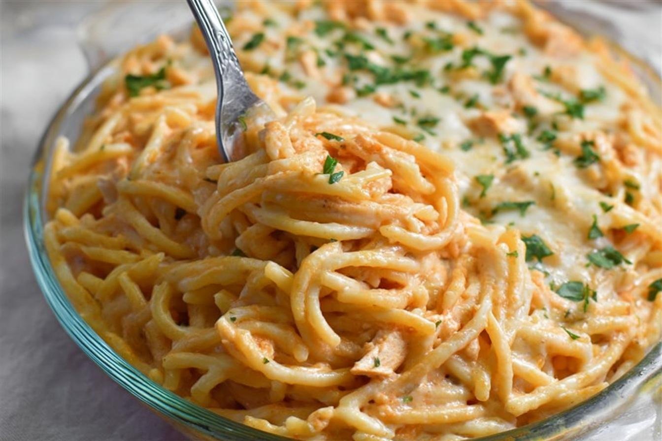 Chicken Spaghetti Casserole