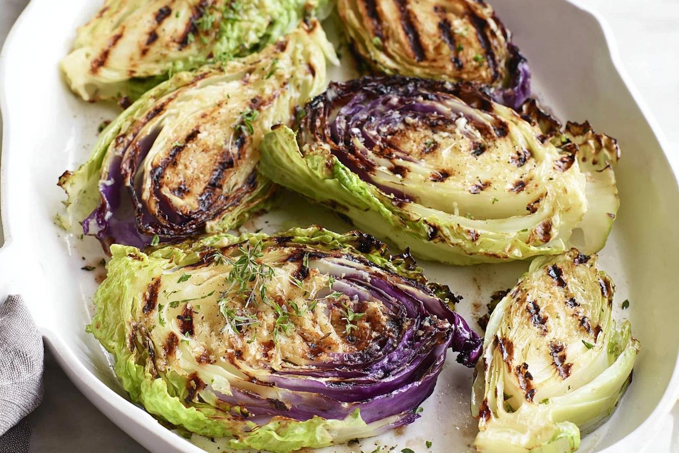 Grilled Cabbage