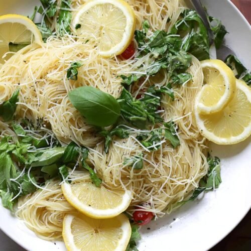 Lemon Capellini Salad