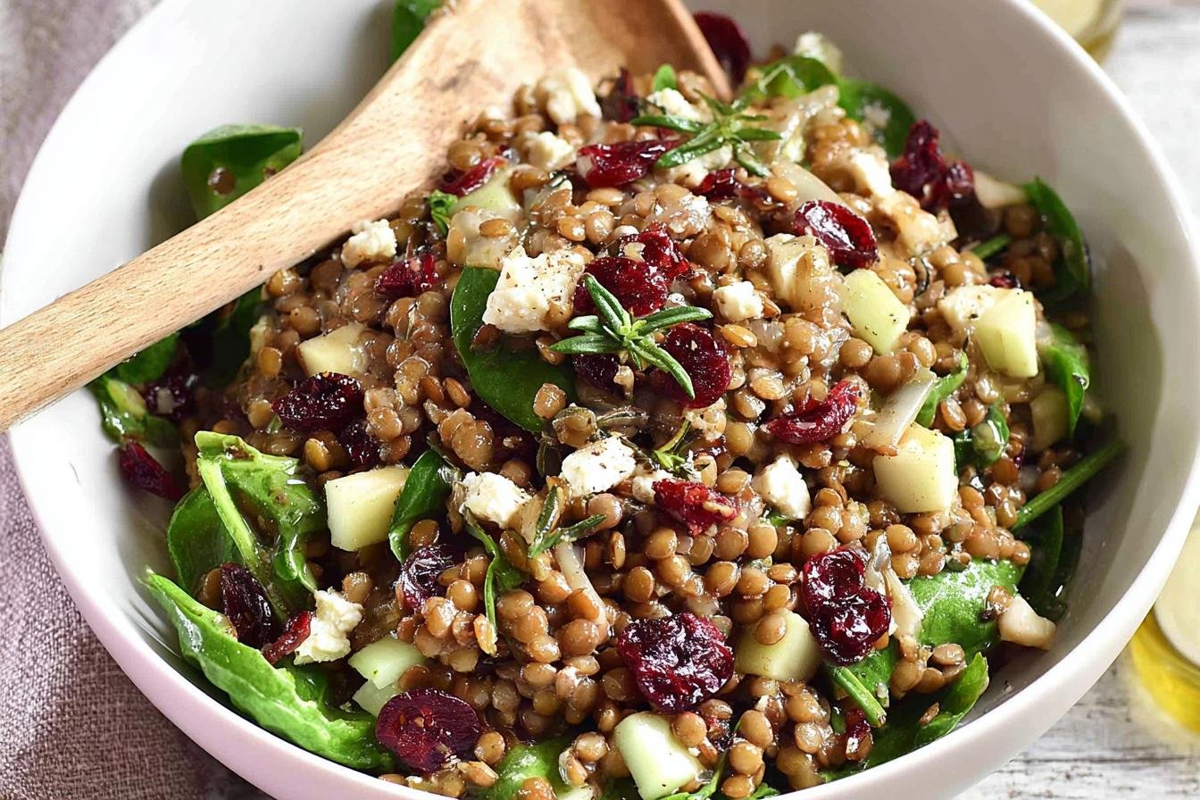 Lentil and Cranberry Salad