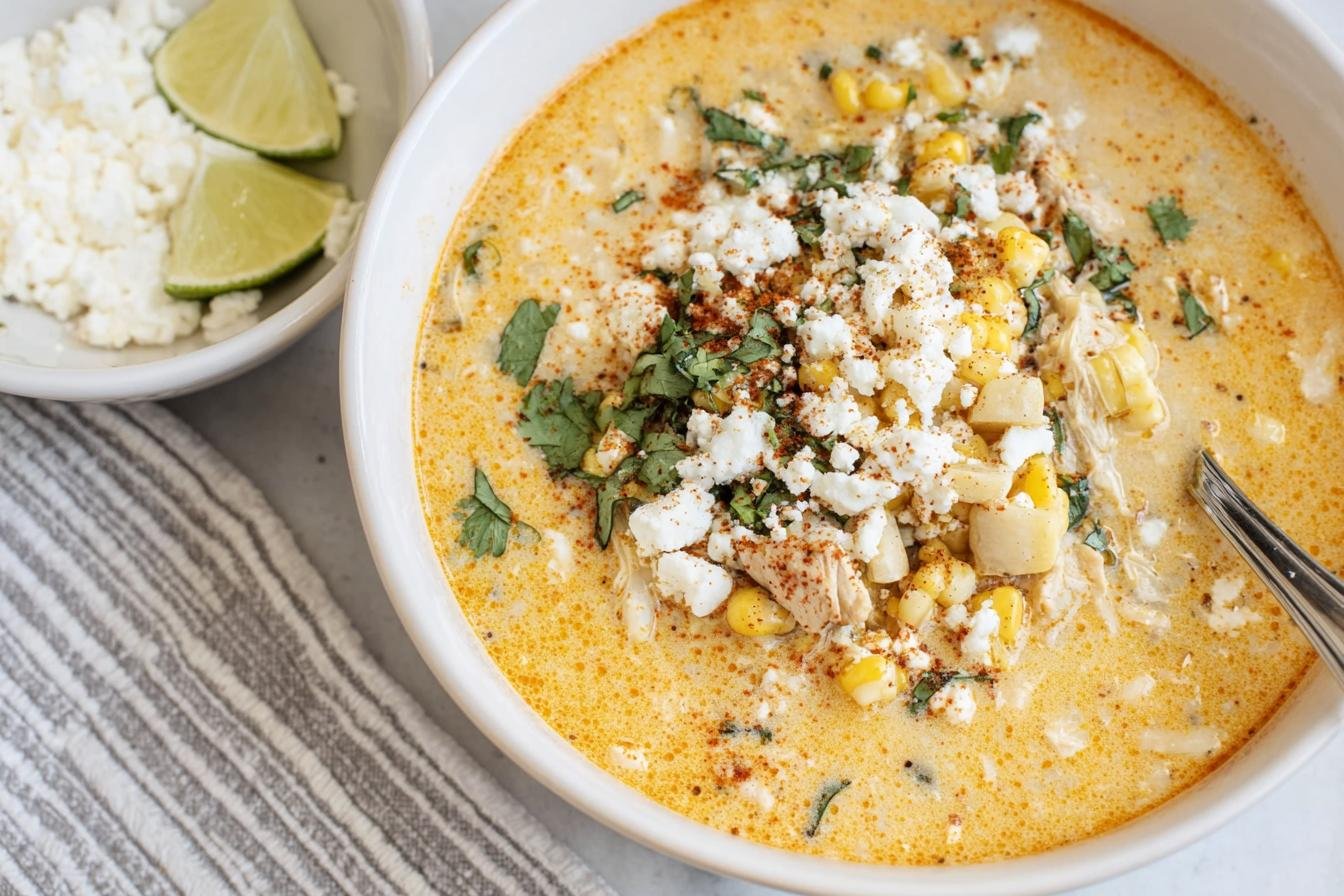 Mexican Street Corn Soup