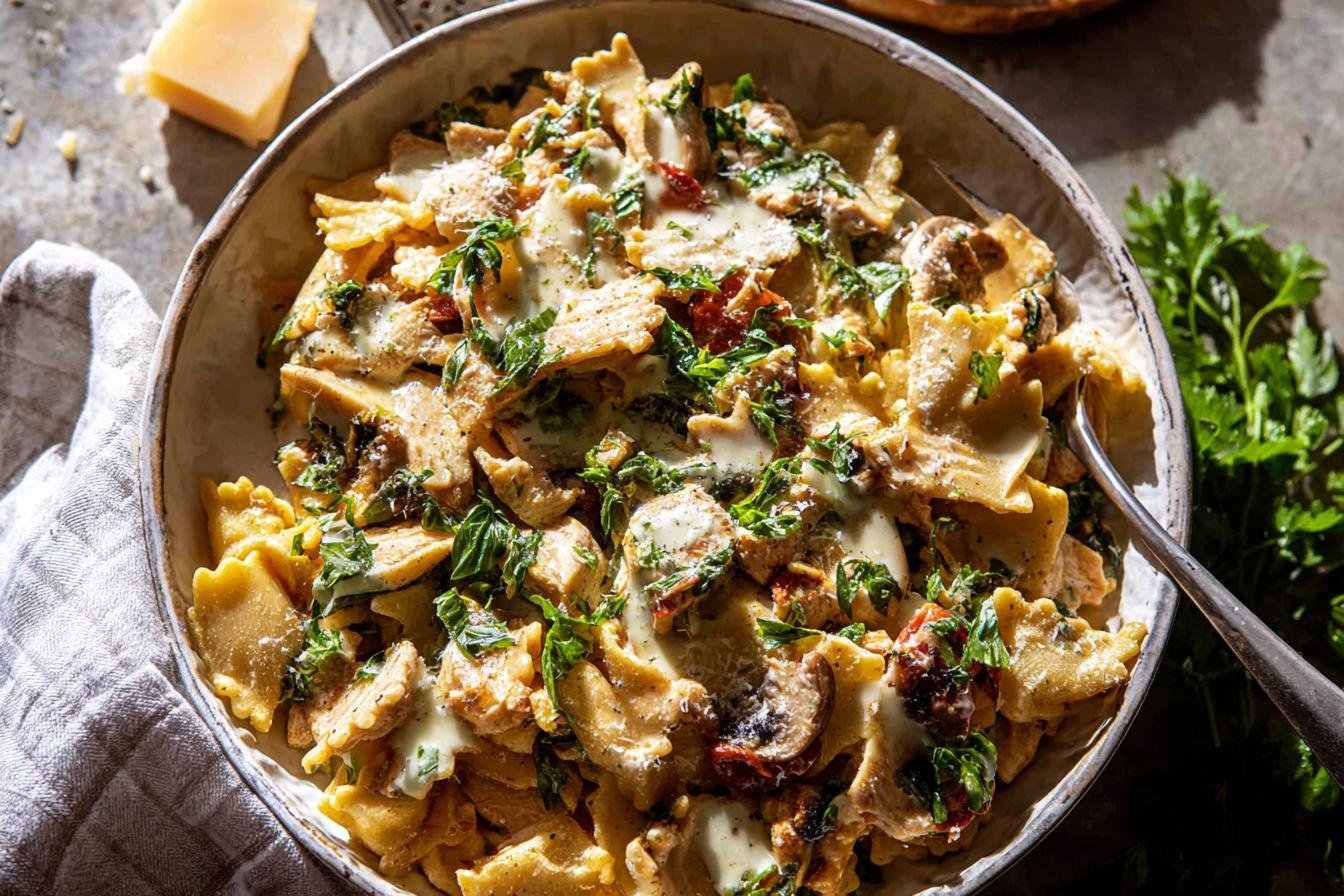 One Pot Marry Me Chicken Pasta.