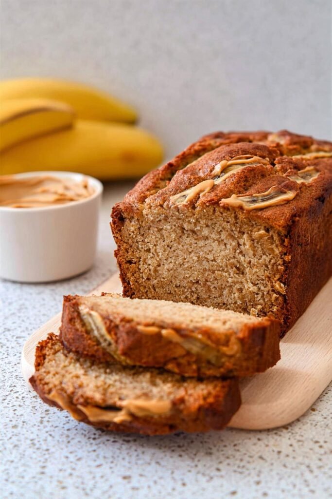 Peanut Butter Banana Bread