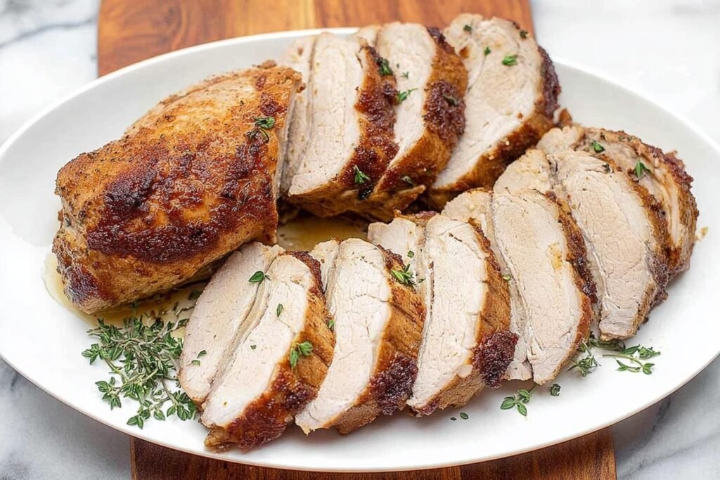 Brown Sugar Roasted Pork Loin