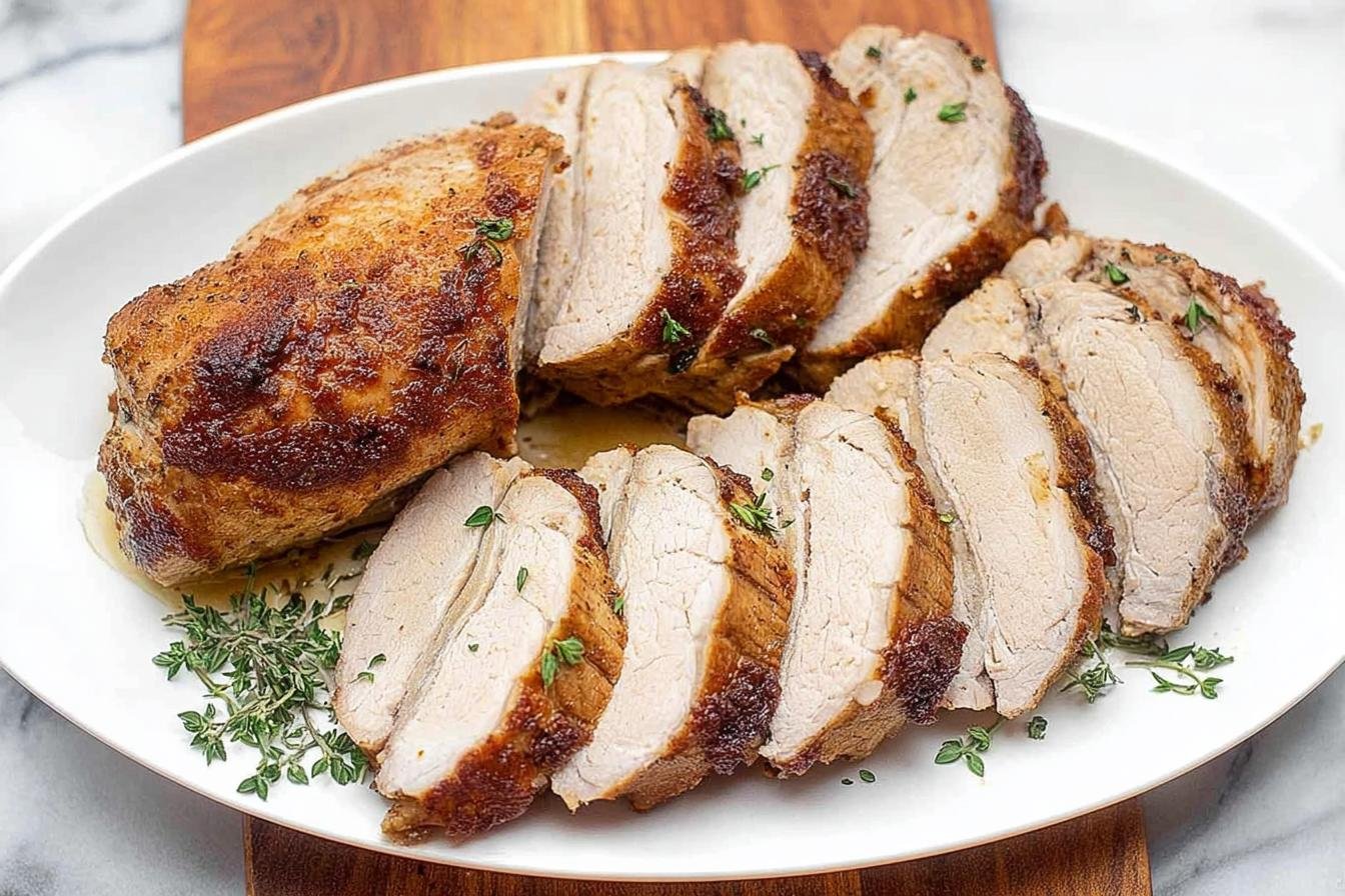 Brown Sugar Roasted Pork Loin