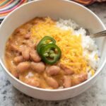 Cheesy Pinto Beans