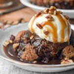 Chocolate Turtle Cobbler
