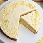 Cornbread Cake with Honey Buttercream
