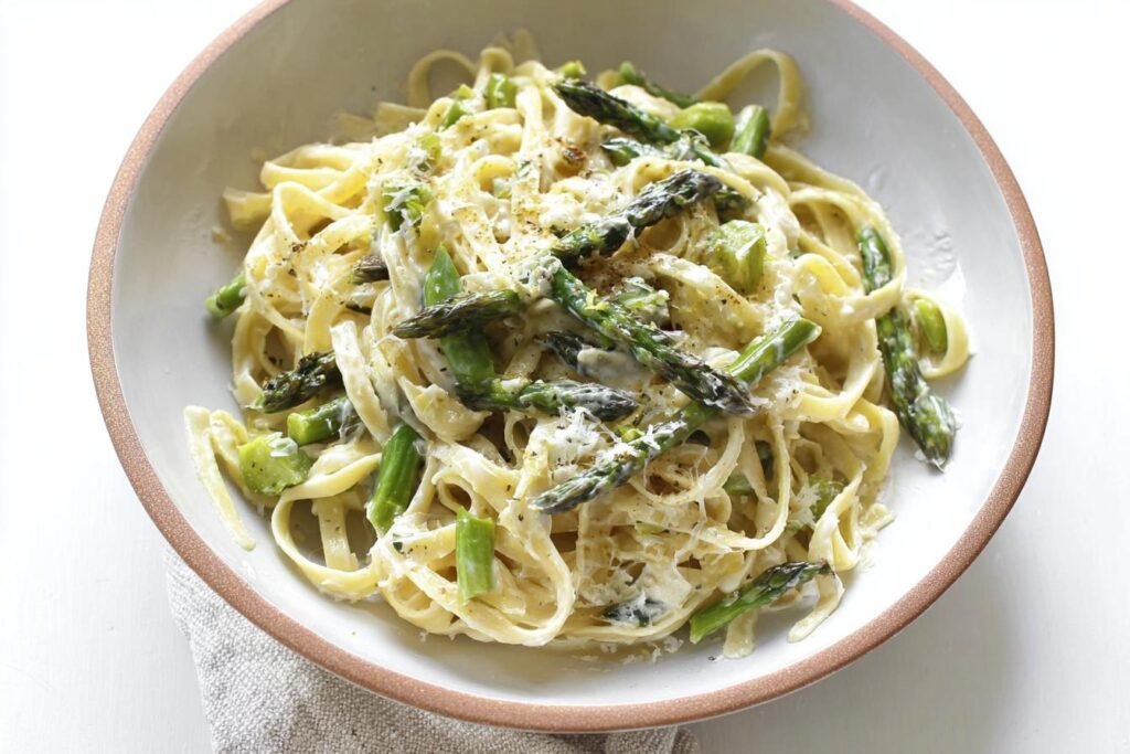 Creamy Asparagus Pasta