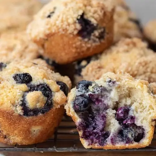 Homemade Blueberry Muffins