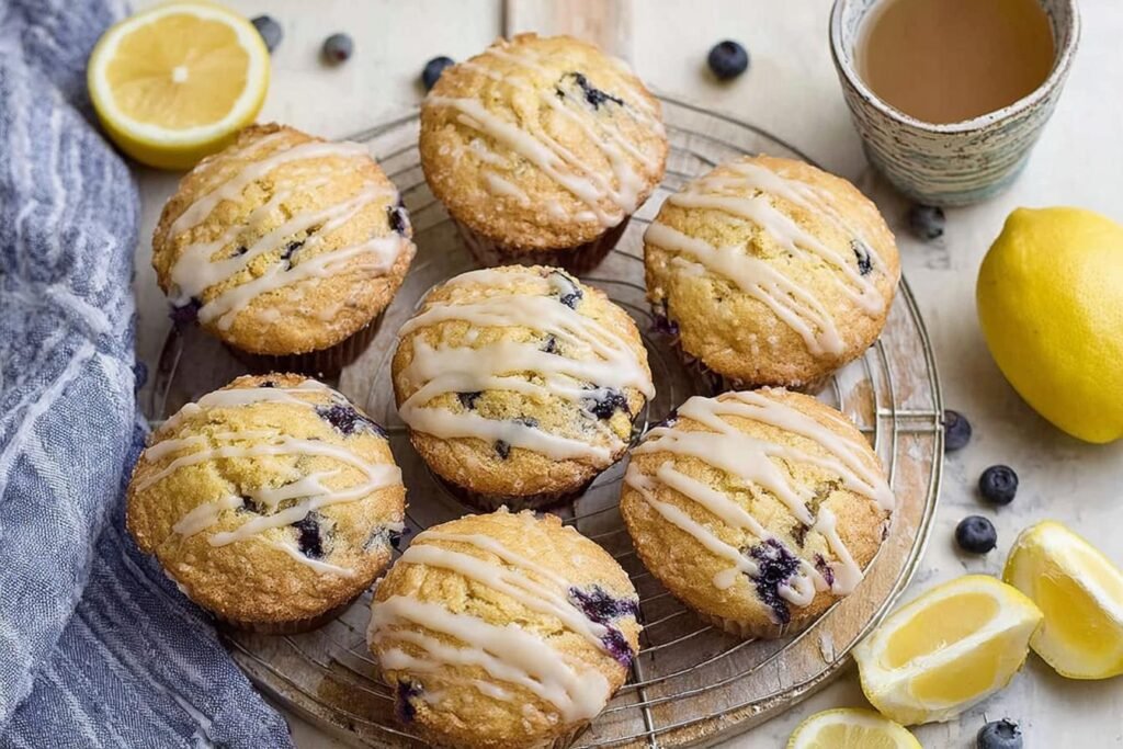 Lemon Blueberry Muffins
