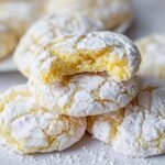 Lemon Crinkle Cookies