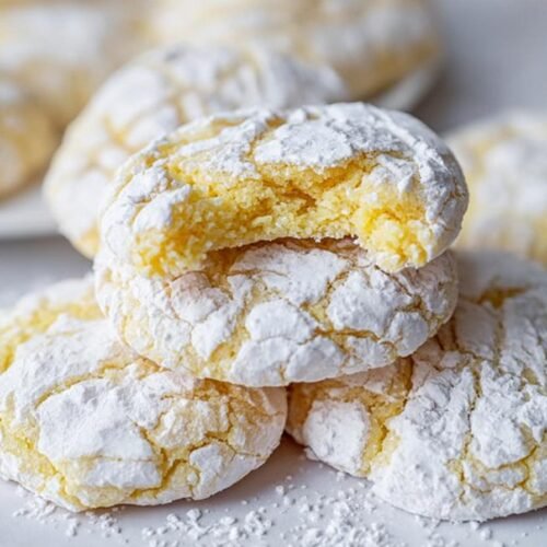 Lemon Crinkle Cookies