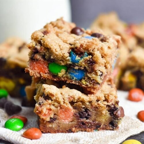 Monster Cookie Bars
