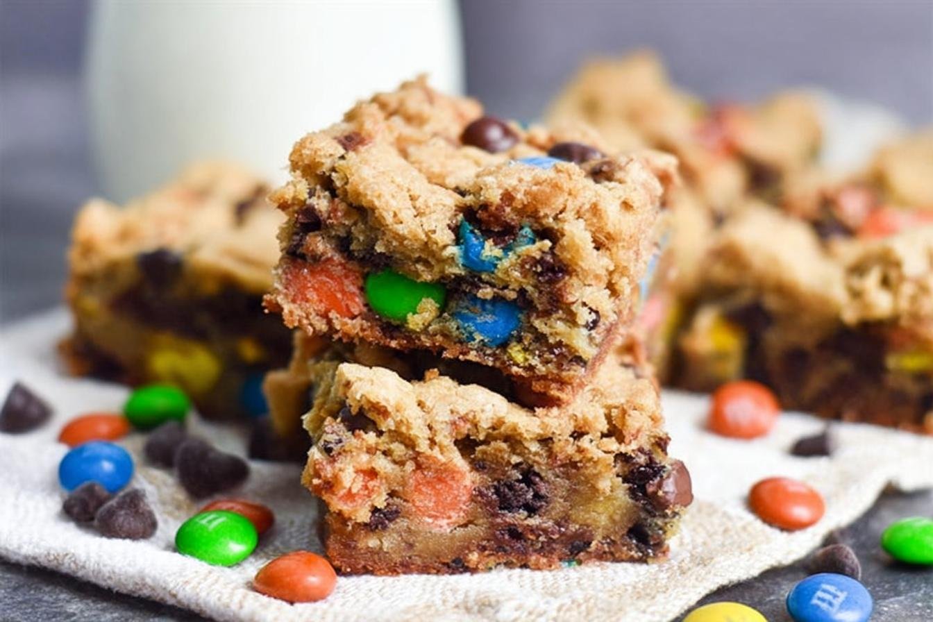Monster Cookie Bars