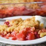 Rhubarb Dump Cake