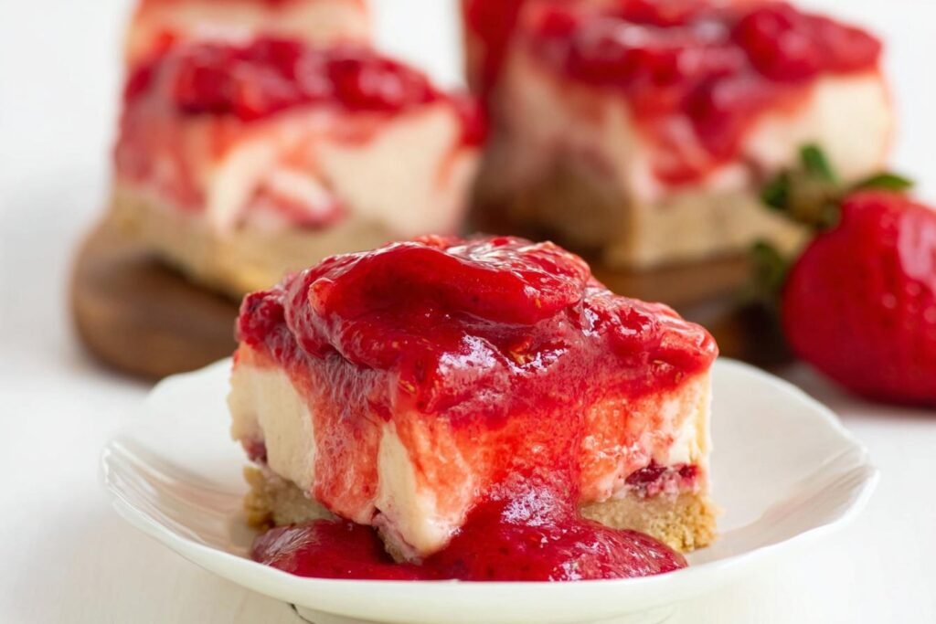 Strawberry Cheesecake Bars