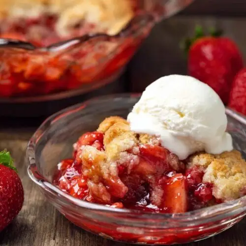 Strawberry Cobbler