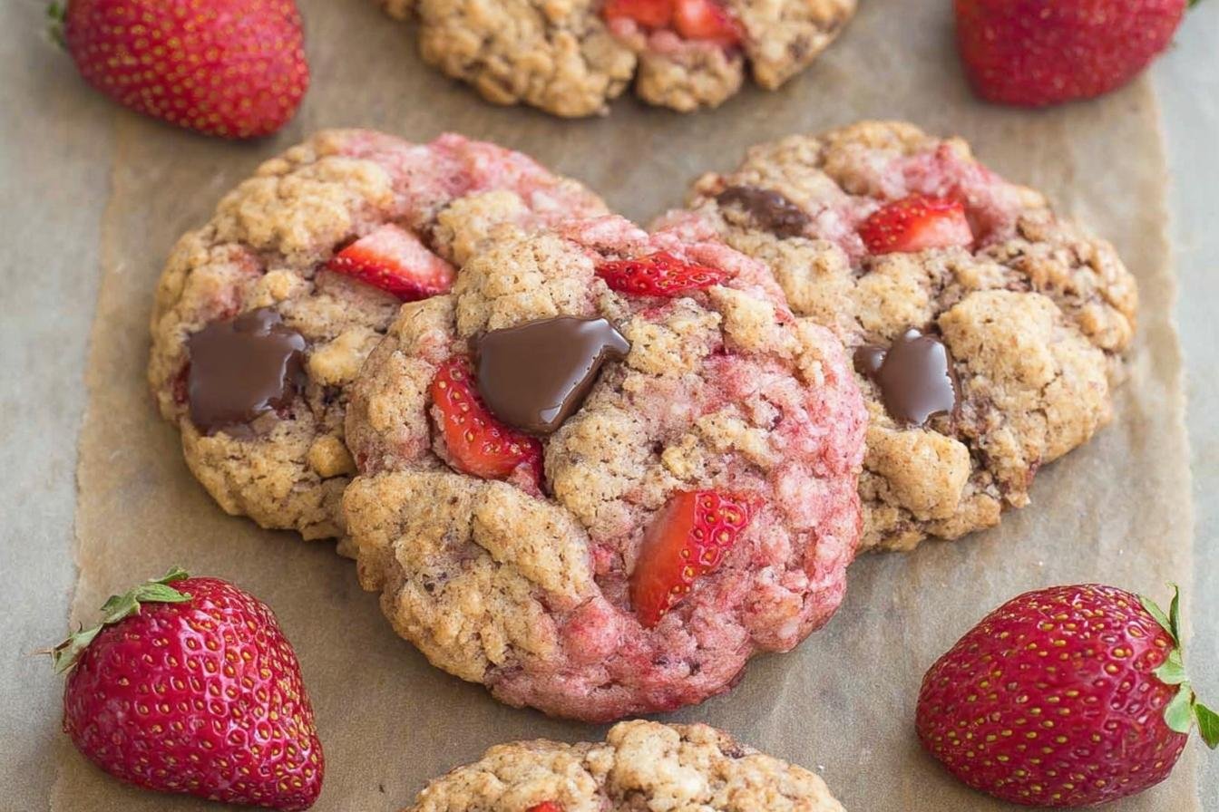 Strawberry Cookies