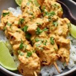 Thai Chicken Satay with Peanut Sauce