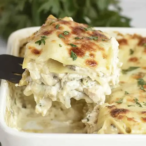 White Chicken Lasagna