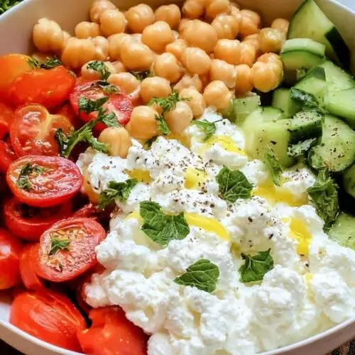 Cottage Cheese Macro Salad