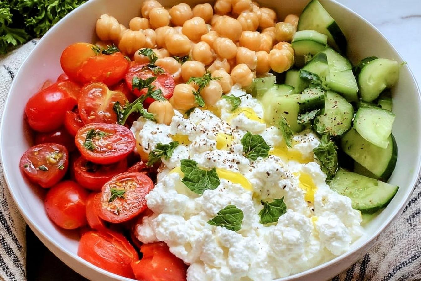 Cottage Cheese Macro Salad