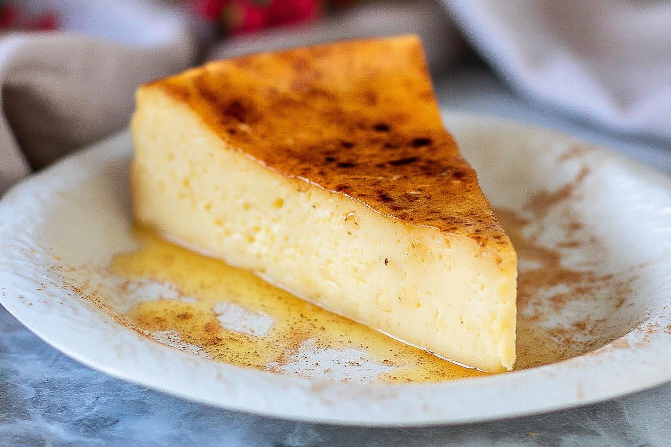 Melopita Greek Honey Cheesecake