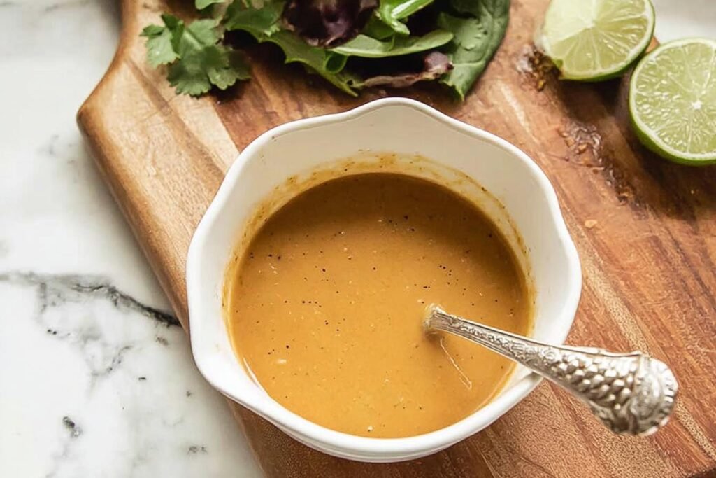 Peanut Lime Dressing
