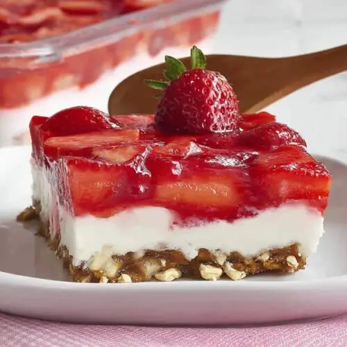 Strawberry Pretzel Salad