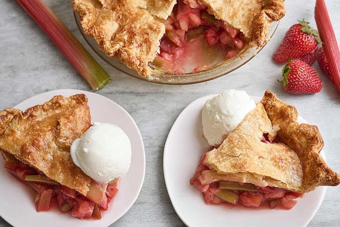 Strawberry Rhubarb Pie