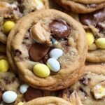Brown Butter Cadbury Egg Cookies