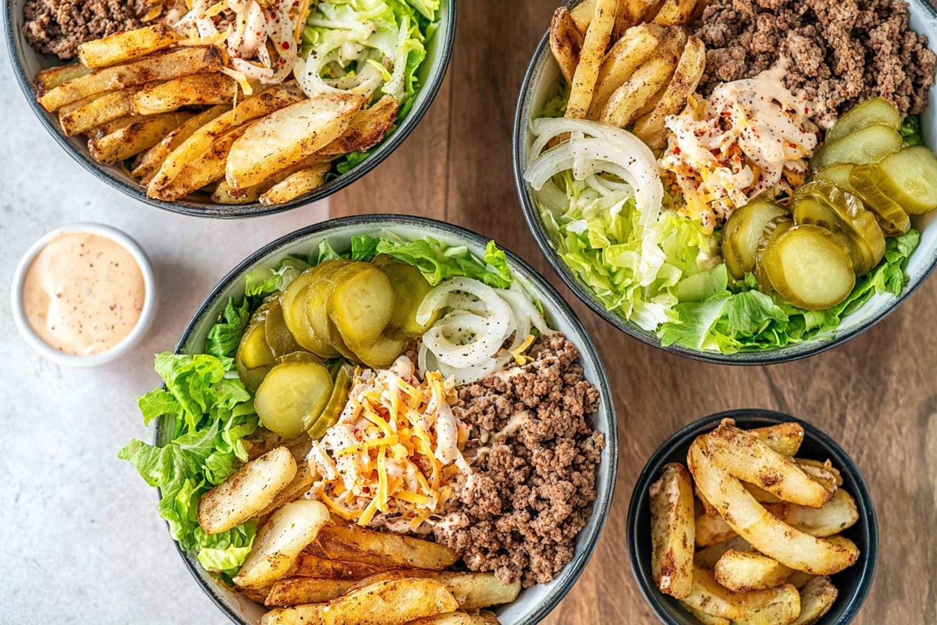 Burger Bowls