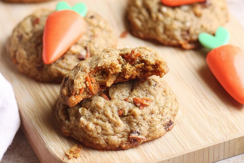 Chewy Brown Butter Carrot Cake Cookies