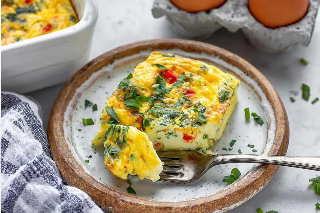 Cottage Cheese Egg Bake