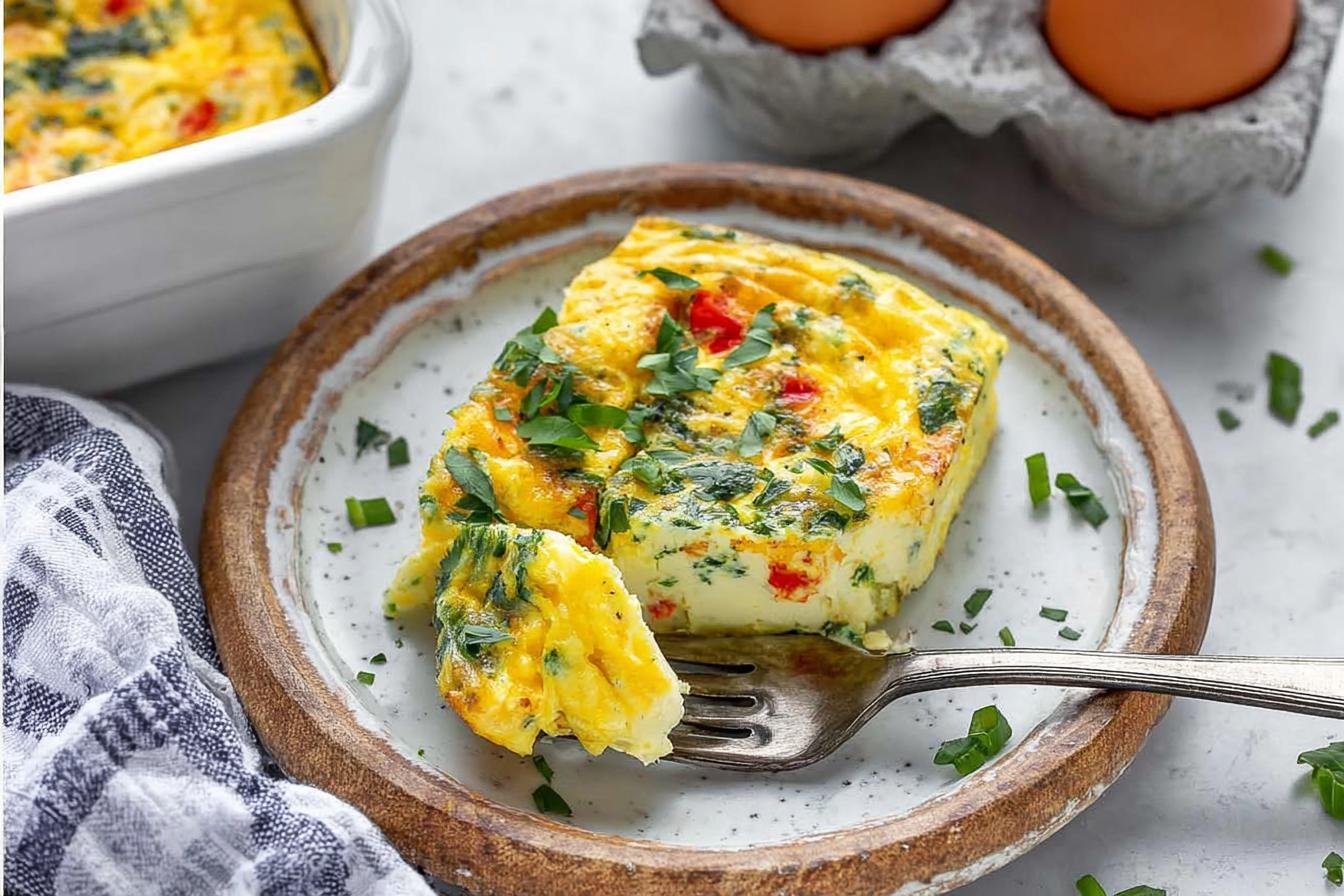 Cottage Cheese Egg Bake