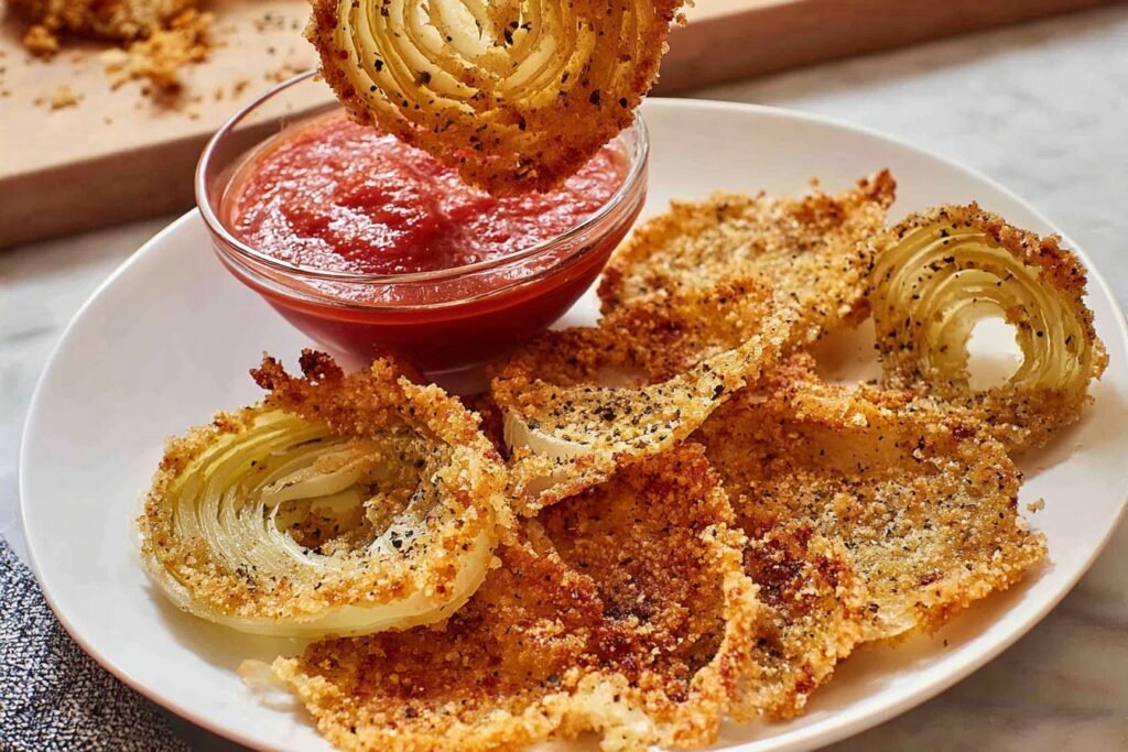 Crispy Onion Ring Chips