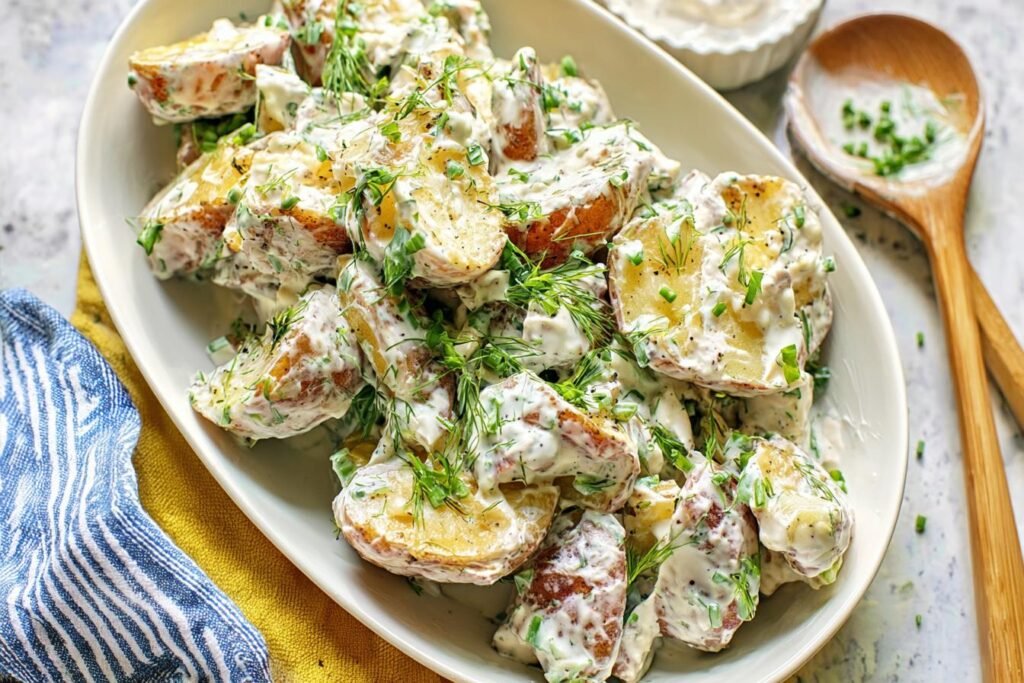 Crispy Potato Salad