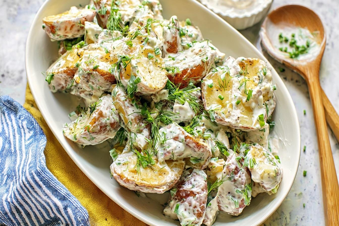 Crispy Potato Salad
