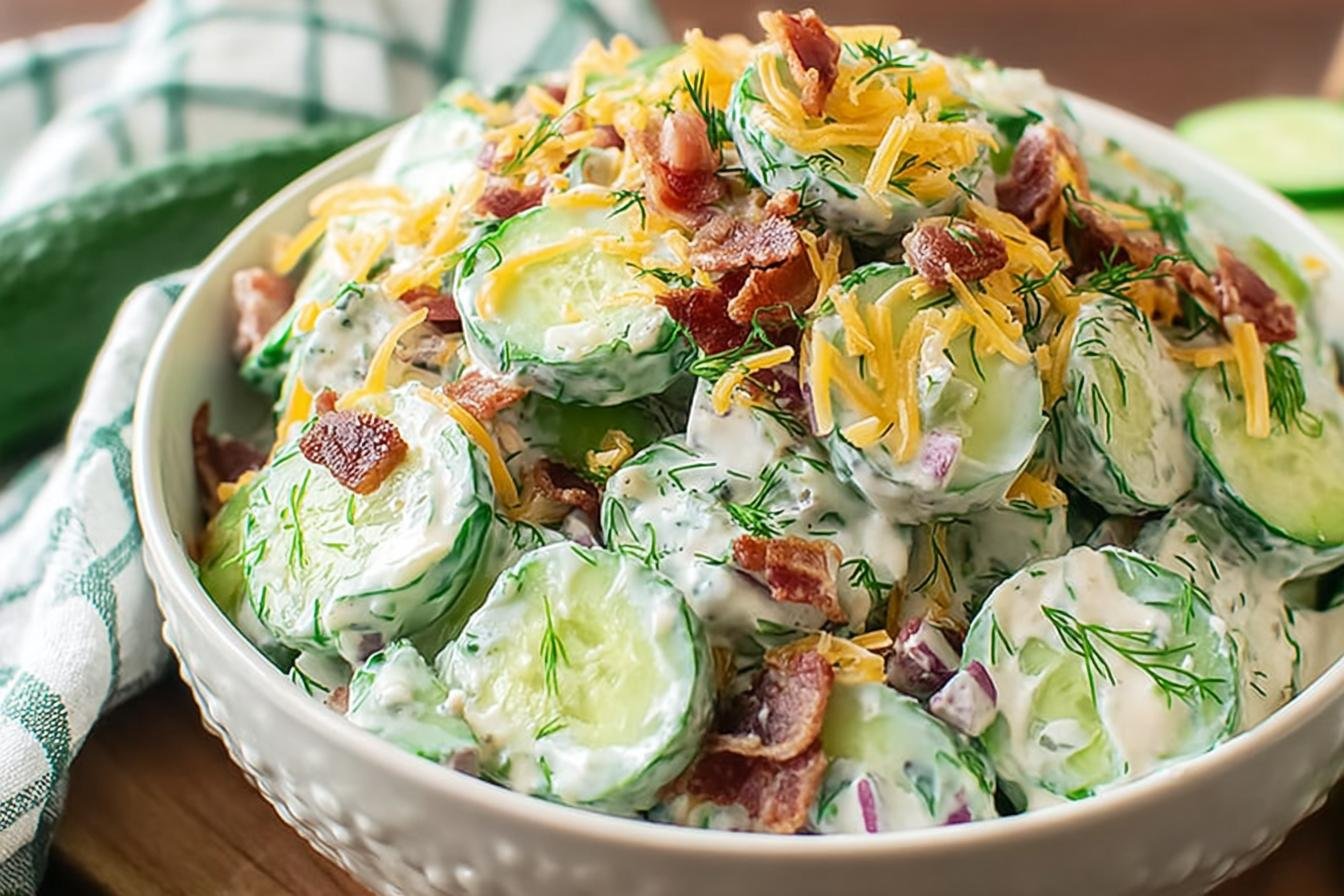 Cucumber Ranch Crack Salad