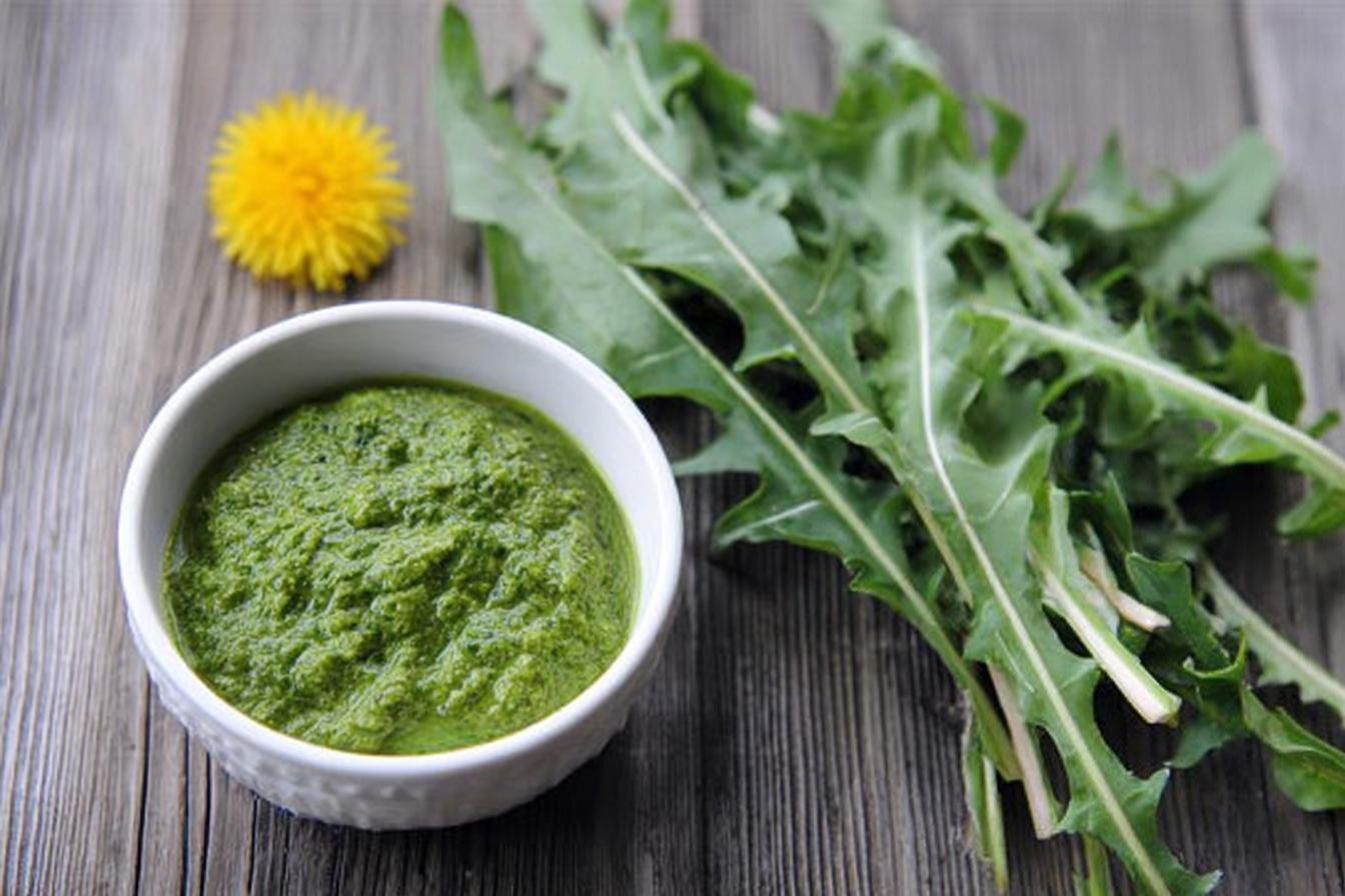 Dandelion Pesto